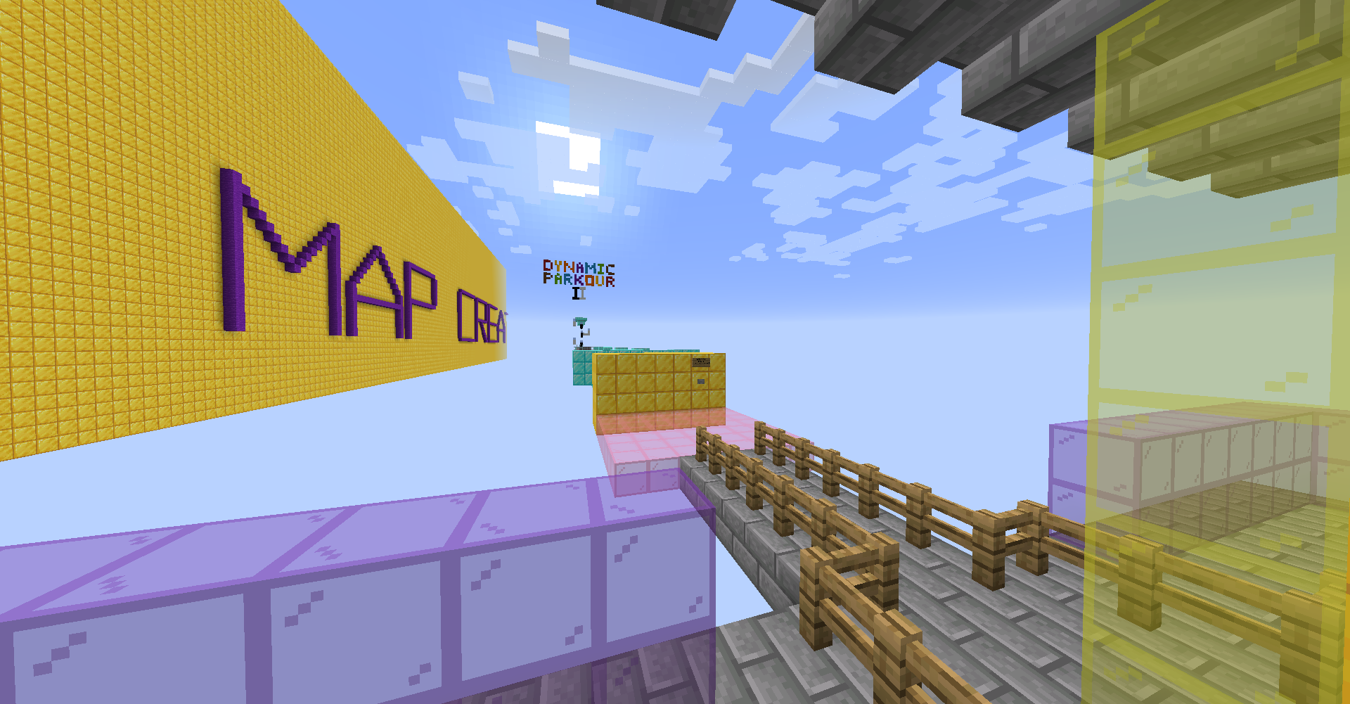 Unduh Dynamic Parkour II untuk Minecraft 1.14.4